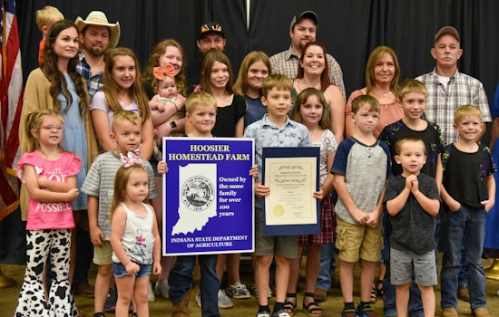 Dubois County Farms Celebrate Legacy with Prestigious Hoosier Homestead Awards in Indiana