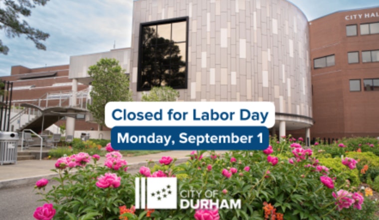 Durham Preps for Labor Day with Altered Waste Collection, Free Parking, and Adjusted City Service Hours