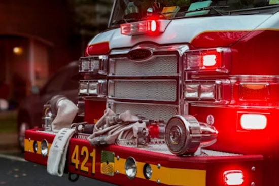 Earle, Arkansas Welcomes Daylight with Blaze on Main Street as Community Questions Essential Services' Stability