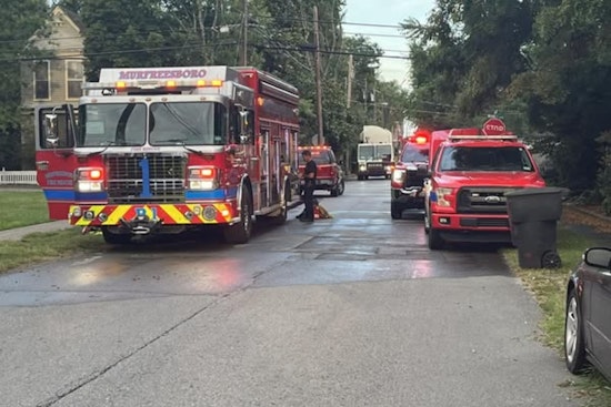 Early Morning Blaze Engulfs Burton St. Home in Murfreesboro, One Injured, Investigation Underway