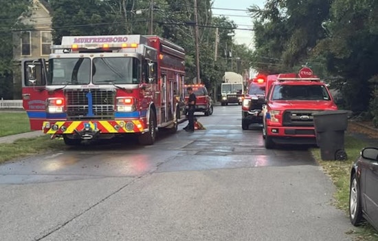 Early Morning Blaze Engulfs Burton St. Home in Murfreesboro, One Injured, Investigation Underway