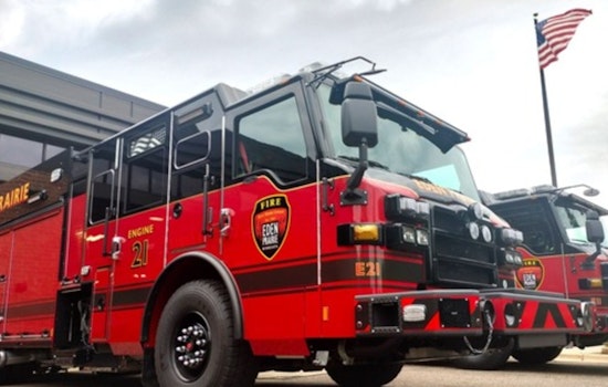 Eden Prairie Fire Department Enhances Emergency Response with Fleet of New Fire Trucks