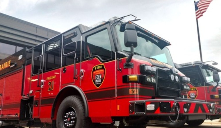 Eden Prairie Fire Department Enhances Emergency Response with Fleet of New Fire Trucks