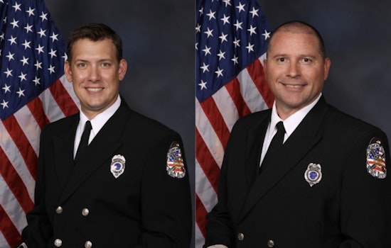 Edmond Fire Department Celebrates Promotion of Two Members to Lieutenant