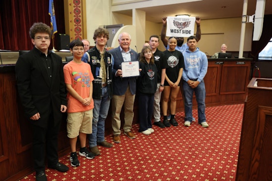 Eisenhower High JROTC Cadets Honored with Clean Sweep Award in Lawton for Community Clean-Up Efforts
