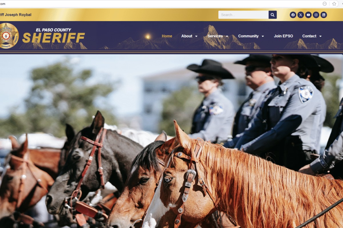 El Paso County Sheriff’s Office Launches New ADA-Compliant Website to
