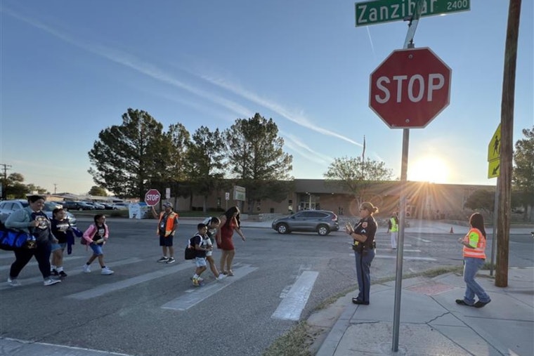 El Paso Police Partner with TxDOT for Back to School Pedestrian Safety Campaign