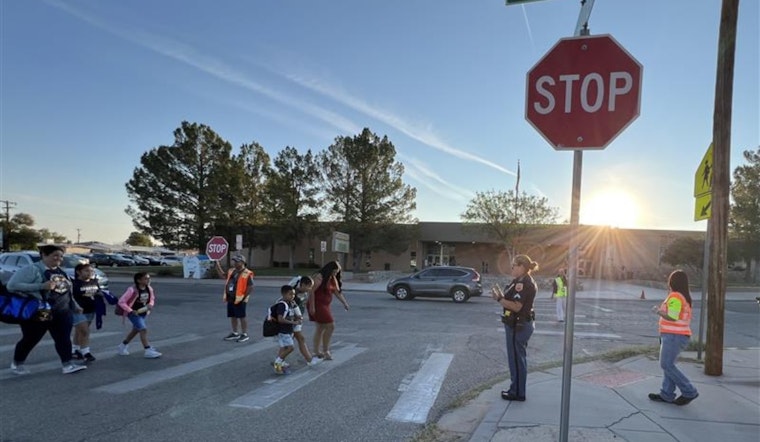 El Paso Police Partner with TxDOT for Back to School Pedestrian Safety Campaign