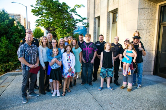 Everett Community Heroes Honored with Citizen Life-Saving Awards for Rescuing Boy at Silver Lake