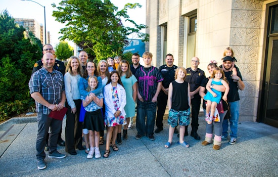 Everett Community Heroes Honored with Citizen Life-Saving Awards for Rescuing Boy at Silver Lake