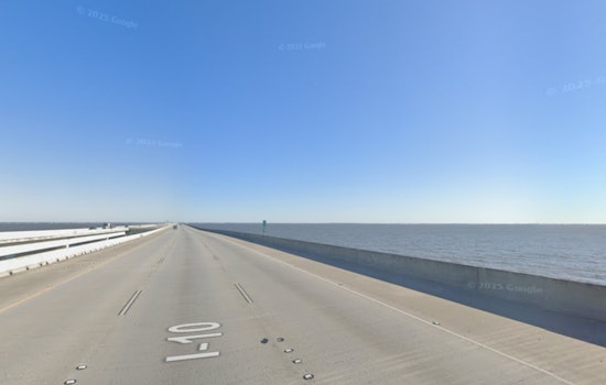 Expect Delays as Lane Closures on I-10 Near Twin Span Bridge Begin for Roadwork in Orleans Parish