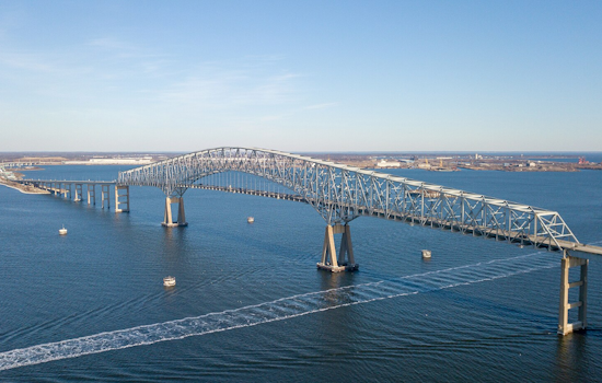 Explosion on Liberia-Registered Cargo Ship near Baltimore's Key Bridge, No Injuries Reported