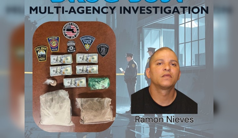 Fall River Police Lead Multi-Agency Bust, Seizing 4 Kilos of Fentanyl and Arresting Suspected Supplier Ramon Nieves