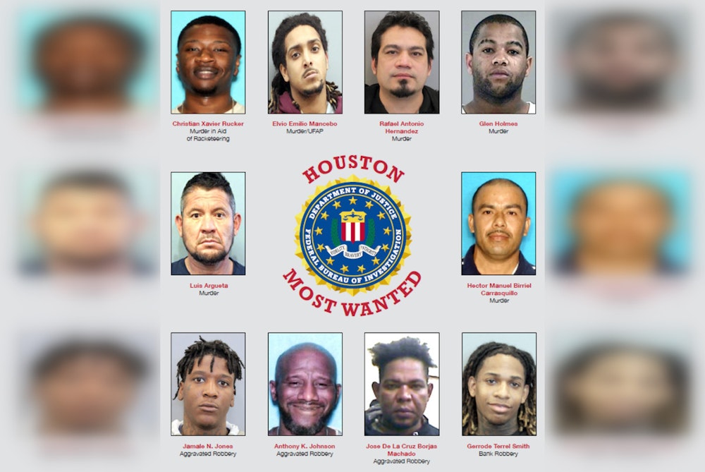 FBI Launches "Houston Most Wanted" Initiative to Apprehend Violent Fugitives, Offers Rewards for Tips