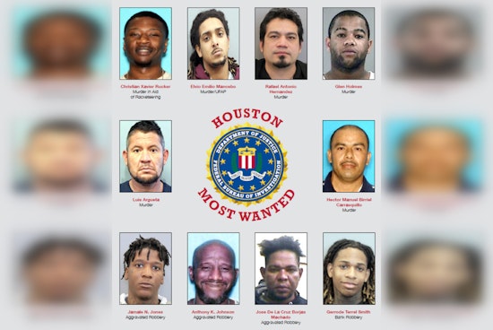 FBI Launches "Houston Most Wanted" Initiative to Apprehend Violent Fugitives, Offers Rewards for Tips