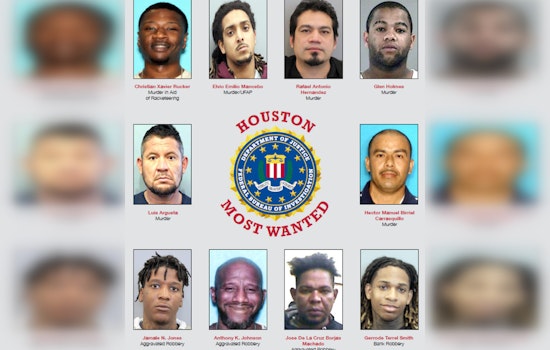 FBI Launches "Houston Most Wanted" Initiative to Apprehend Violent Fugitives, Offers Rewards for Tips