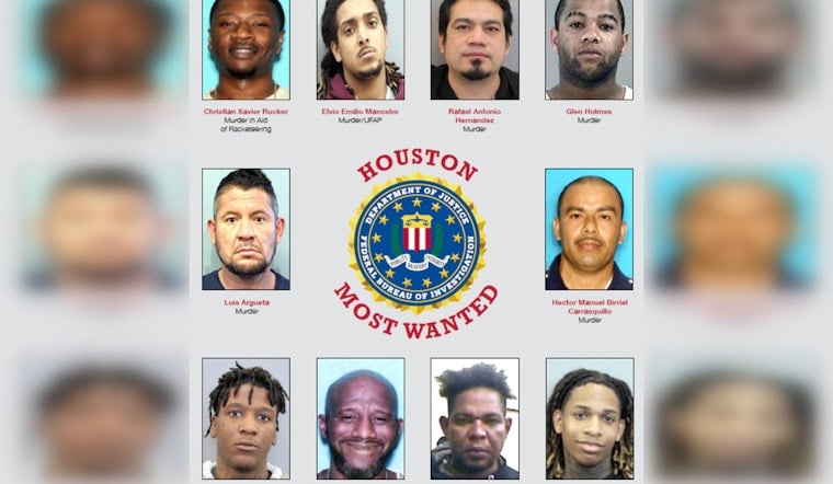 FBI Launches "Houston Most Wanted" Initiative to Apprehend Violent Fugitives, Offers Rewards for Tips