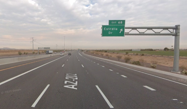 Fiery Multi-Vehicle Collision on Loop 202 Near Estrella Drive Causes Major Delays, Injuries Reported