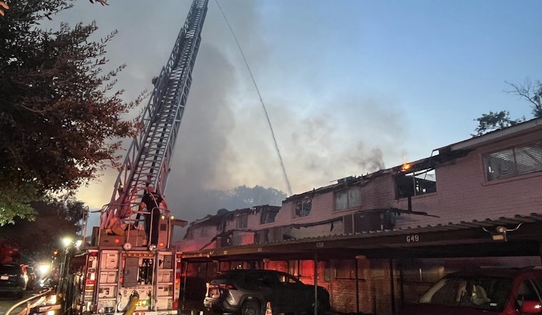 Fire Injures Two Firefighters and Displaces 300 Residents at Northwest Houston Apartment Complex