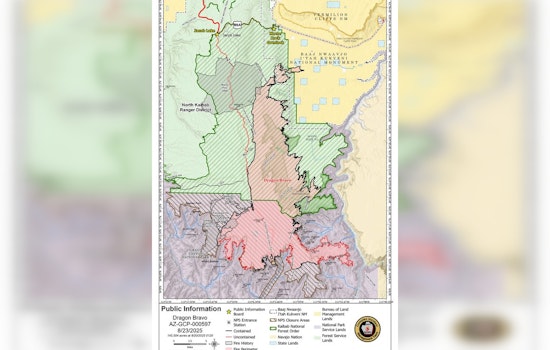 Fire Suppression and Land Reopening Progress as Dragon Bravo Fire Reaches 63% Containment