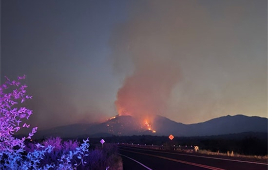 Firefighters Make Progress on Kirkland Fire, Achieving 60% Containment Near Hillside, Arizona