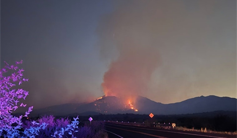 Firefighters Make Progress on Kirkland Fire, Achieving 60% Containment Near Hillside, Arizona