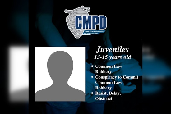Five Juveniles Charged, One Sought After Daytime Robbery at Charlotte Cannabis Dispensary