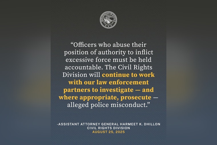Former Maui Police Officer Pleads Guilty to Federal Civil Rights Violation for Excessive Force