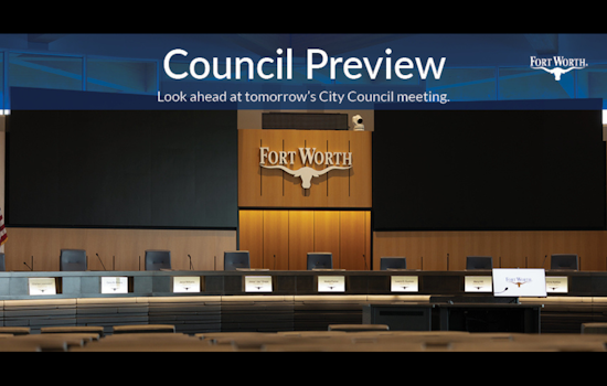 Fort Worth City Council to Decide on Key Projects and Funding Reallocations on August 26