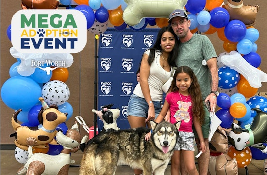 Fort Worth Embraces Pet Adoption as 760 Animals Find Homes at Humane Society's MEGA Event