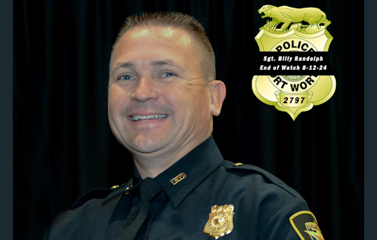 Fort Worth Honors Fallen Officer Sgt. Billy Randolph by Naming Police Division Headquarters After Him