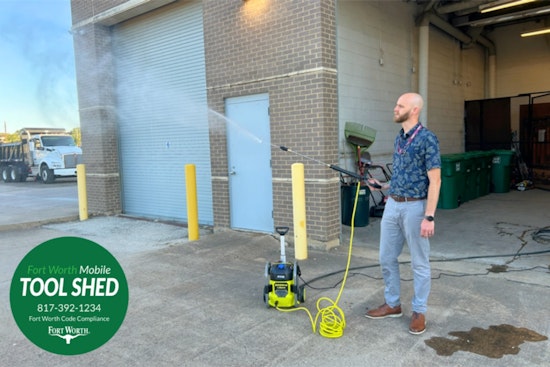 Fort Worth's Mobile Tool Shed Program Expands, Offering Free Pressure Washers and Yard Carts to Residents