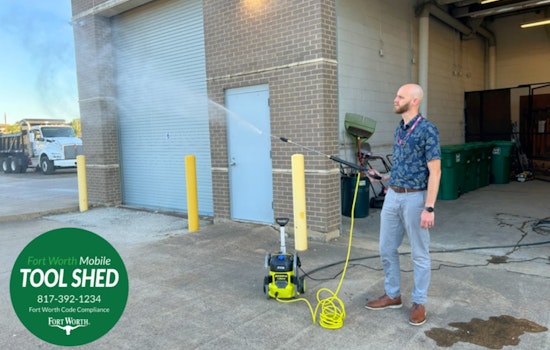 Fort Worth's Mobile Tool Shed Program Expands, Offering Free Pressure Washers and Yard Carts to Residents