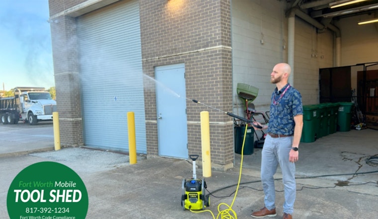 Fort Worth's Mobile Tool Shed Program Expands, Offering Free Pressure Washers and Yard Carts to Residents