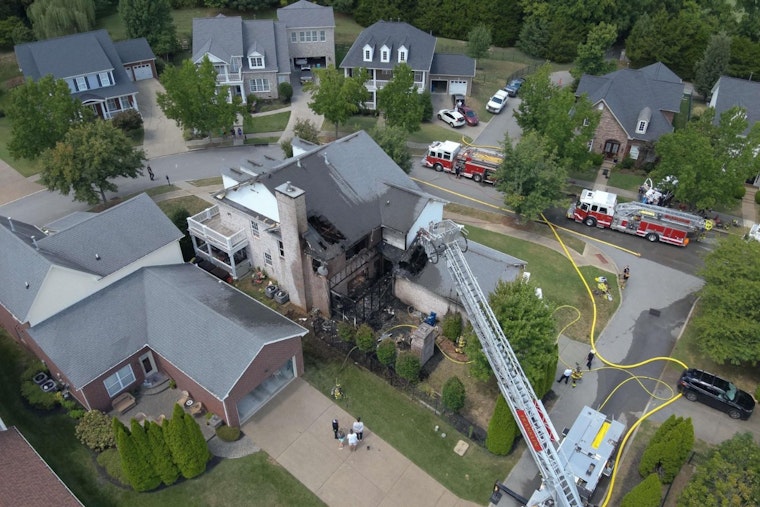 Franklin Home Ravaged by Extensive Fire, Investigators Probe Possible Electrical Cause