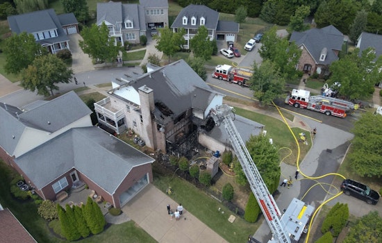 Franklin Home Ravaged by Extensive Fire, Investigators Probe Possible Electrical Cause