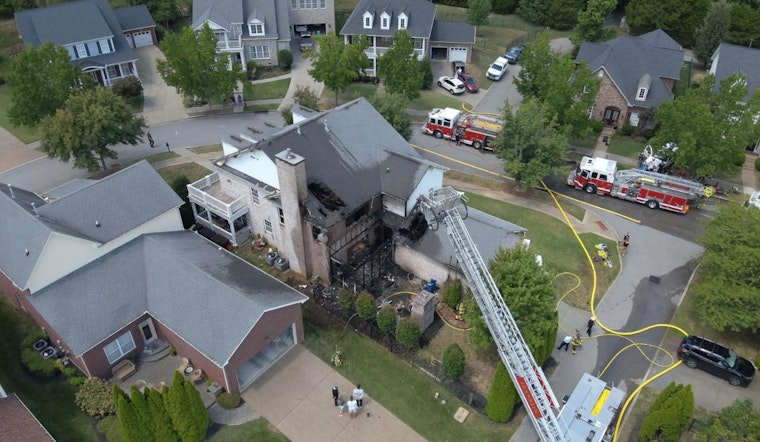 Franklin Home Ravaged by Extensive Fire, Investigators Probe Possible Electrical Cause