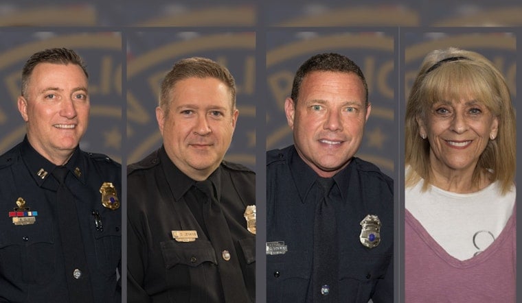 Franklin Police Department Honors Four Longstanding Members Upon Their Retirement