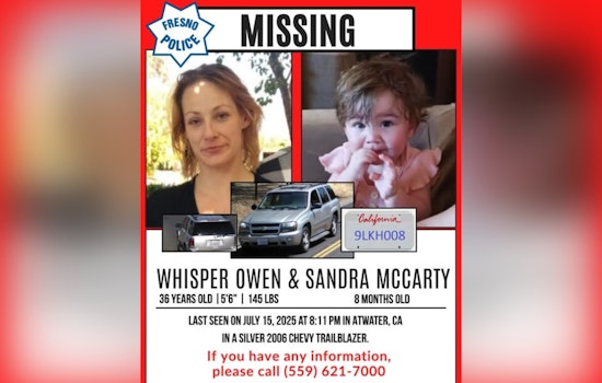 Fresno Police Enlist Community Aid in Search for Missing Woman and Infant Last Seen Near Escalon
