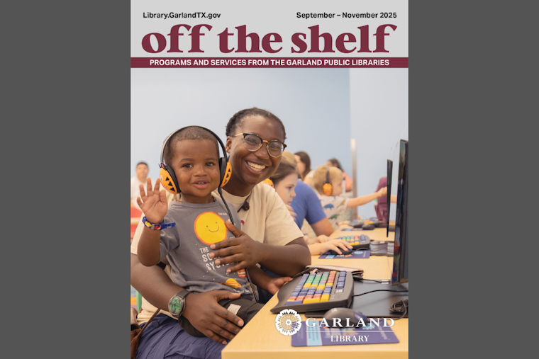 Garland Public Library's "Off the Shelf" Unveils Fall Events for Book Enthusiasts and Community Members