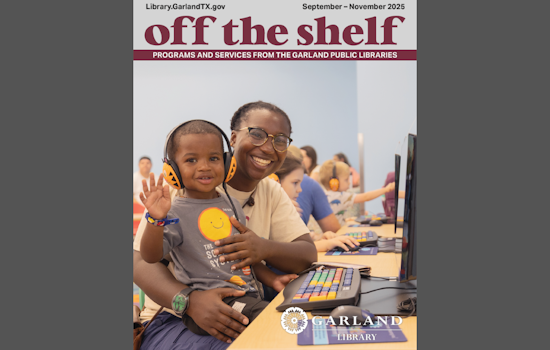 Garland Public Library's "Off the Shelf" Unveils Fall Events for Book Enthusiasts and Community Members