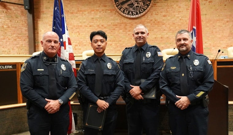 Germantown Police Department Welcomes Officers with Diverse Backgrounds from Chicago and Memphis
