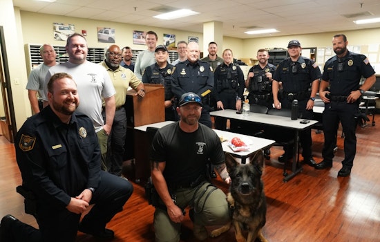 Germantown Police Throw Festive Birthday Bash for K9 Officer Vader
