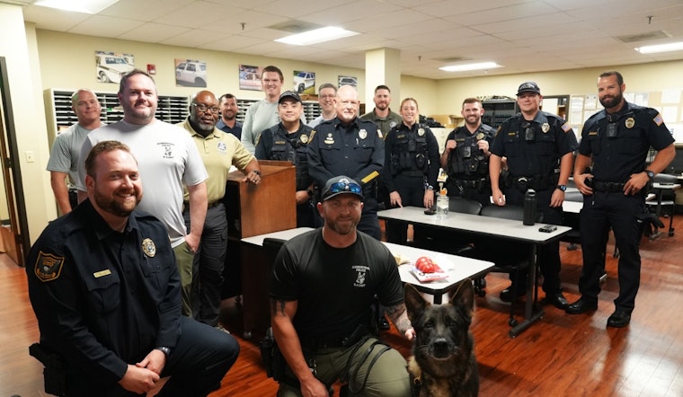 Germantown Police Throw Festive Birthday Bash for K9 Officer Vader