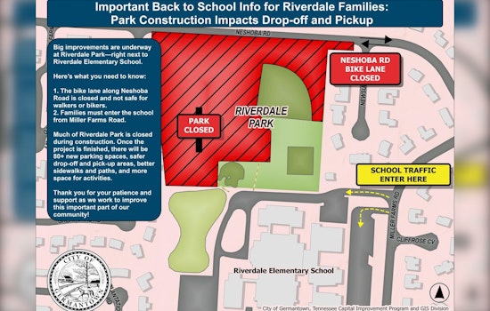 Germantown's Riverdale Park Reinvestment Enters Phase II with $1.6M Upgrades to Enhance School Safety and Accessibility