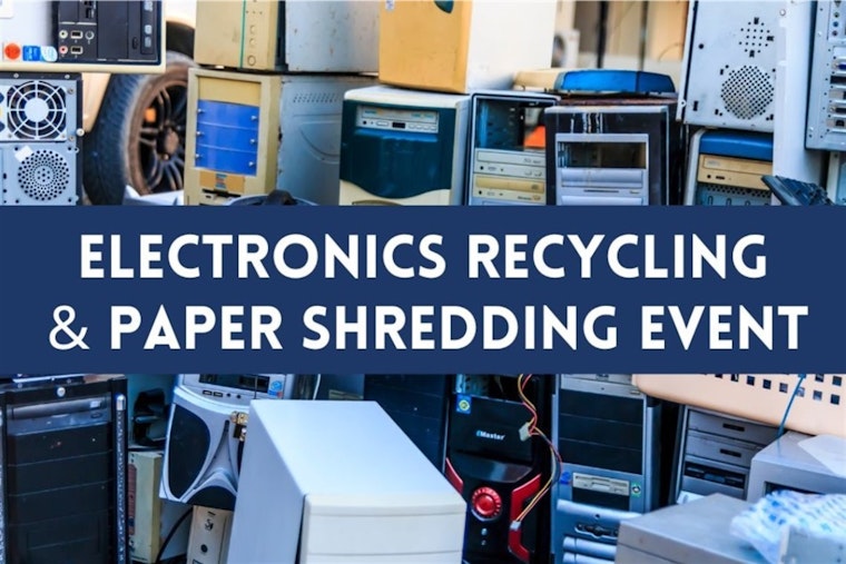 Go Green: Arlington Offers Free Paper Shredding and E-Waste Recycling Event on Sept. 6