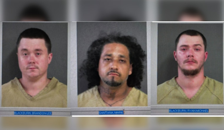 Gordon County Traffic Stop Leads to Arrest of Three Men, Seizure of Drugs and Illegal Firearms