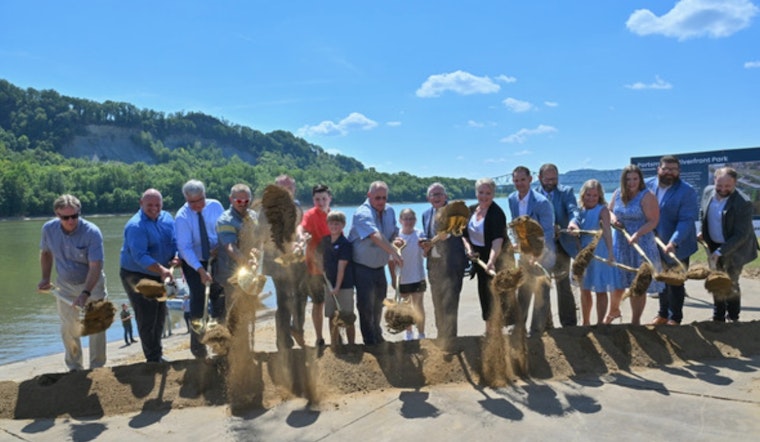 Gov. DeWine Celebrates Portsmouth Revitalization with $34M Grant and "Queen of Clean" Barge to Enhance Ohio River