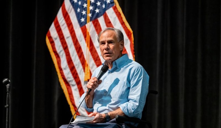 Governor Abbott and George Strait Deliver $25,000 Checks to Hill Country Flood Victims in Ingram