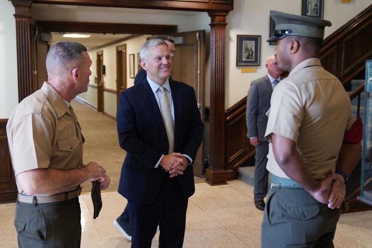 Governor Josh Stein Engages with Military Commanders at Camp Lejeune to Bolster Support for Service Members and Their Families